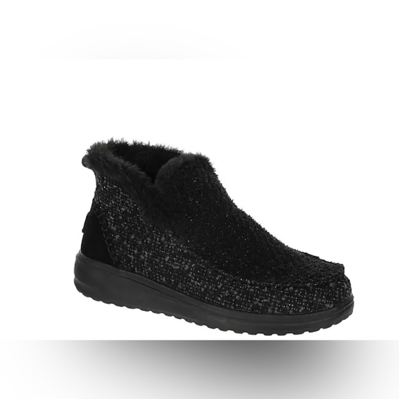 Hey Dude Shoes Heydude Womens Denny Sparkle Black Poshmark